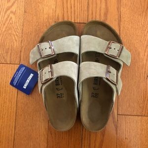 Taupe Birkenstock Sandals (Arizona style)